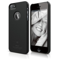 elago S5 Slim Fit Case for iPhone 5 + Logo Protection Film included- eco friendly Retail Packaging - Soft feeling Black elago S5 Slim Fit Case for iPhone 5 + Logo Protection Film included- eco friendly Retail Packaging - Soft feeling Black