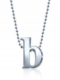 Alex Woo Little Letters Sterling Silver Letter B Pendant Necklace, 16 Alex Woo Little Letters Sterling Silver Letter B Pendant Necklace, 16