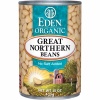 Eden Organic Great Northern Beans, No Salt Added, 15-Ounce Cans (Pack of 12)