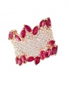 Effy Jewlery Gemma Ruby and Diamond Ring, 4.66 TCW Ring size 7