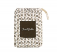 Dwellstudio Organic Fitted Crib Sheet, Zig Zag Chocolate Dwellstudio Organic Fitted Crib Sheet, Zig Zag Chocolate