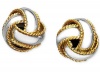 Giani Bernini 24k Gold Over Sterling Silver Earrings, Love Knot Stud Earrings