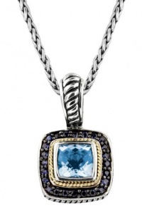 Effy Jewlery Balissima Blue Sapphire and Topaz Pendant, 2.14 TCW Effy Jewlery Balissima Blue Sapphire and Topaz Pendant, 2.14 TCW