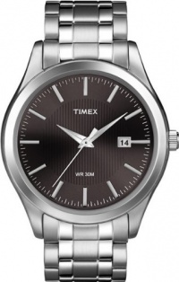 Timex Men's T2N801 Elevated Classics Dress Black Dial Two-Tone Stainless Steel Bracelet Watch Timex Men's T2N801 Elevated Classics Dress Black Dial Two-Tone Stainless Steel Bracelet Watch