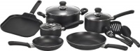 T-fal A113SC84 Family Cooking Nonstick Interior and Experior Oven Safe Dishwasher Safe 12-Piece Cookware Set, Black T-fal A113SC84 Family Cooking Nonstick Interior and Experior Oven Safe Dishwasher Safe 12-Piece Cookware Set, Black