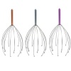Hand Held Scalp Head Massager - Set of Three ( Colors May Vary )