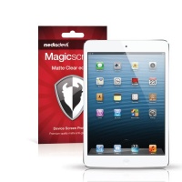 MediaDevil Magicscreen Screen Protector: Matte Clear (Anti-Glare) edition - For Apple iPad Mini (2 x Screen Protectors). MediaDevil Magicscreen Screen Protector: Matte Clear (Anti-Glare) edition - For Apple iPad Mini (2 x Screen Protectors).