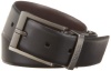 Kenneth Cole Reaction Men's Reversible Feather Edge Belt, Black/Brown, 38