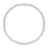Studio 925 Sweetheart CZ Pave Sterling Silver Necklace