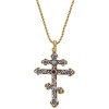 The Vatican Library Collection St. Nicholas Cross Pendant Necklace