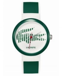 Show your stripes with this stylish unisex Goa watch from Lacoste. Show your stripes with this stylish unisex Goa watch from Lacoste.