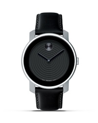 Large Movado BOLD watch with black dial. Large Movado BOLD watch with black dial.