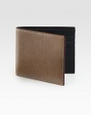 Inspired by the standard geometric graph paper, this leather credit card holder finds the balance between practicality and style.One billfold compartmentSix card slotsLeather4W x 4HImported