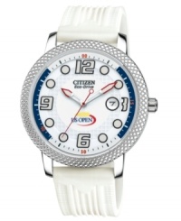 A limited edition sport watch from Citizen, the official timekeeper of the U.S. Open. Available only at Macy's. Built with Eco-Drive technology, harnessing natural and artificial light, never needing a battery. A limited edition sport watch from Citizen, the official timekeeper of the U.S. Open. Available only at Macy's. Built with Eco-Drive technology, harnessing natural and artificial light, never needing a battery.