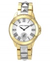 Get right to the point with this studded watch from the always-stylish Vince Camuto.