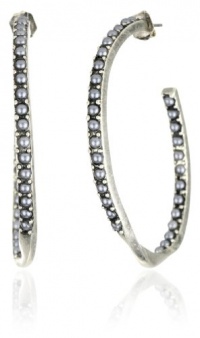 Rachel Leigh Society Silver Ox Hoop Earrings Rachel Leigh Society Silver Ox Hoop Earrings