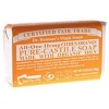 Dr. Bronner's Organic Pure Castile Citrus Orange Soap, 5 oz - 2 Bars