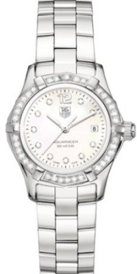 TAG Heuer Women's WAF1416.BA0813 Aquaracer Diamond Accented Quartz Watch TAG Heuer Women's WAF1416.BA0813 Aquaracer Diamond Accented Quartz Watch