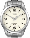 Timex Women's T2N646 Weekender Classic Casual Watch with Cream Dial Stainless Steel Bracelet