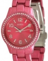 GUESS Diminutive Color Pop Watch - Fuschia