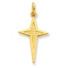 Sterling Silver & 24k Gold-plated Passion Cross Charm