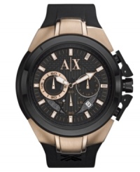21st century confident cool envelops the timeless precision of this AX Armani Exchange watch. 21st century confident cool envelops the timeless precision of this AX Armani Exchange watch.