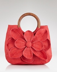 Elevate your on-vacation portfolio. mar Y sol decks its woven raffia tote in oversized petals, which means this beachy bag looks pretty with a maxi dress and sandals. Elevate your on-vacation portfolio. mar Y sol decks its woven raffia tote in oversized petals, which means this beachy bag looks pretty with a maxi dress and sandals.