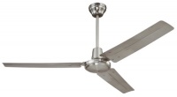 Westinghouse 7861400 Industrial 56-Inch Three-Blade Ceiling Fan with Ball Hanger Installation System, Brushed Nickel Westinghouse 7861400 Industrial 56-Inch Three-Blade Ceiling Fan with Ball Hanger Installation System, Brushed Nickel