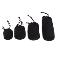 HDE® Neoprene Camera Lens Pouches - Set of 4 HDE® Neoprene Camera Lens Pouches - Set of 4