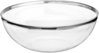 Mozaik Round Bowl, Silver Rimmed (128-Ounce), 1-Count Bowl (Pack of 6) Mozaik Round Bowl, Silver Rimmed (128-Ounce), 1-Count Bowl (Pack of 6)