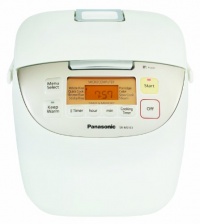 Panasonic SR-MS103 5-Cup (Uncooked) Rice Cooker, White Panasonic SR-MS103 5-Cup (Uncooked) Rice Cooker, White