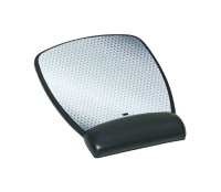3M Compact Mouse Pad with Gel Wrist Rest, Black Leatherette, Antimicrobial Product Protection (MW309LE) 3M Compact Mouse Pad with Gel Wrist Rest, Black Leatherette, Antimicrobial Product Protection (MW309LE)