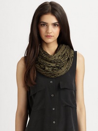EXCLUSIVELY AT SAKS. An exotic python print lends an edge to this supple silk style.31½ X 79SilkDry cleanImported EXCLUSIVELY AT SAKS. An exotic python print lends an edge to this supple silk style.31½ X 79SilkDry cleanImported