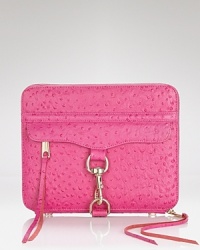 We love Rebecca Minkoff's bold, trend-right accessories, and this embossed iPad case is a perfect example of the look. Use it to carry your gadget or tuck it under your arm as a clutch. We love Rebecca Minkoff's bold, trend-right accessories, and this embossed iPad case is a perfect example of the look. Use it to carry your gadget or tuck it under your arm as a clutch.
