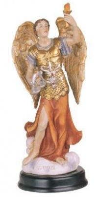 5-Inch Archangel Uriel Holy Figurine Religious Decoration Statue 5-Inch Archangel Uriel Holy Figurine Religious Decoration Statue