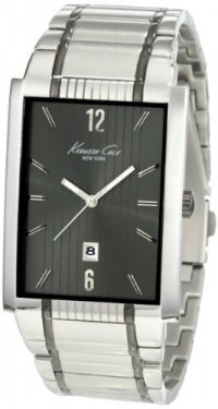 Kenneth Cole New York Men's KC3921 Classic Rectangular Analog Date Watch Kenneth Cole New York Men's KC3921 Classic Rectangular Analog Date Watch