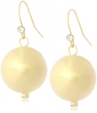 Kenneth Cole New York Modern Monaco Gold Round Bead Drop Earrings Kenneth Cole New York Modern Monaco Gold Round Bead Drop Earrings