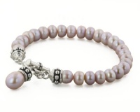 7 3/4 Bracelet Fresh Water 7.5-8 MM Rose Pearls - Cultured Pallini Toggle Clasp - Honora 7 3/4 Bracelet Fresh Water 7.5-8 MM Rose Pearls - Cultured Pallini Toggle Clasp - Honora