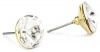 Betsey Johnson Round Crystal Stud Earrings