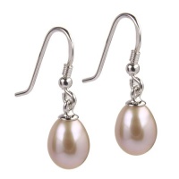 8-9MM Pink Freshwater Pearl Earrings