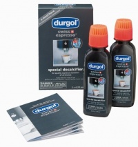 Durgol Swiss Espresso Special Decalcifier, 2-Pack 4.2 fluid ounce Bottles Durgol Swiss Espresso Special Decalcifier, 2-Pack 4.2 fluid ounce Bottles