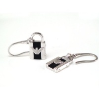 Emporio Armani Sterling Silver Lock Earrings Emporio Armani Sterling Silver Lock Earrings
