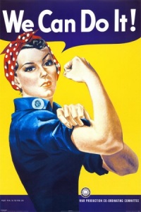 We Can Do It! (Rosie the Riveter) Poster Print by J. Howard Miller, 24x36 Collections Poster Print by J. Howard Miller, 24x36 We Can Do It! (Rosie the Riveter) Poster Print by J. Howard Miller, 24x36 Collections Poster Print by J. Howard Miller, 24x36