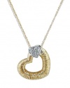 Effy Jewlery Heart Pendant with Diamonds, .18 TCW