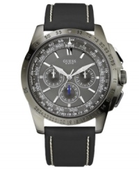 Take the plunge with an advanced piece of chronograph watch technology by GUESS. Take the plunge with an advanced piece of chronograph watch technology by GUESS.