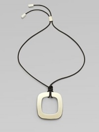A bold design with an adjustable length for style versatility.Sterling silverCord endsLength, about 20Imported A bold design with an adjustable length for style versatility.Sterling silverCord endsLength, about 20Imported