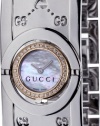 GUCCI Women's YA112524 112 Twirl GG Heart Two Tone Diamond Watch