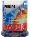 DVD+R 4.7GB DATA 120MIN VID 16X 100-SPINDLE