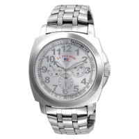 U.S. Polo Assn. Men's US8454EXL Silver Dial Extra Long Silver-Tone Bracelet Watch U.S. Polo Assn. Men's US8454EXL Silver Dial Extra Long Silver-Tone Bracelet Watch