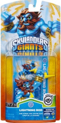 Activision Skylanders Giants Single Character Pack Core Series 2 Lightning Rod Activision Skylanders Giants Single Character Pack Core Series 2 Lightning Rod